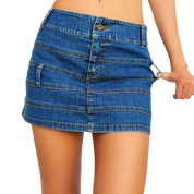 DKNY Funky Denim Mini Skirt (S/M)