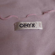 Y2K Italian Pink Mesh Baby Tee (XS)