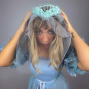 1950s Fairytale Gown & Headpiece Set (XS)