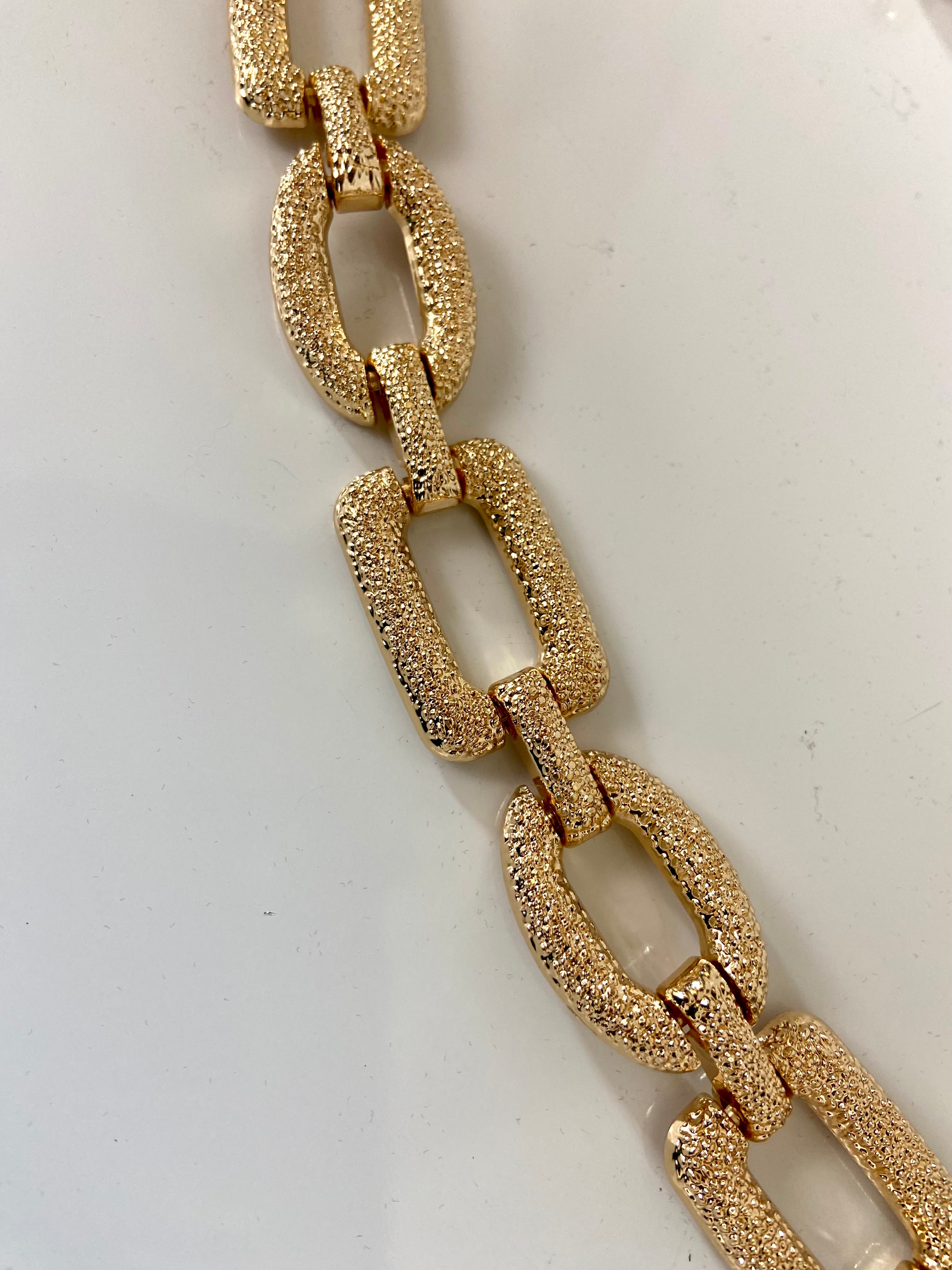 Gold waist chain belt