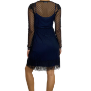 Vintage Cop Copine Polka Dot Dress (S)