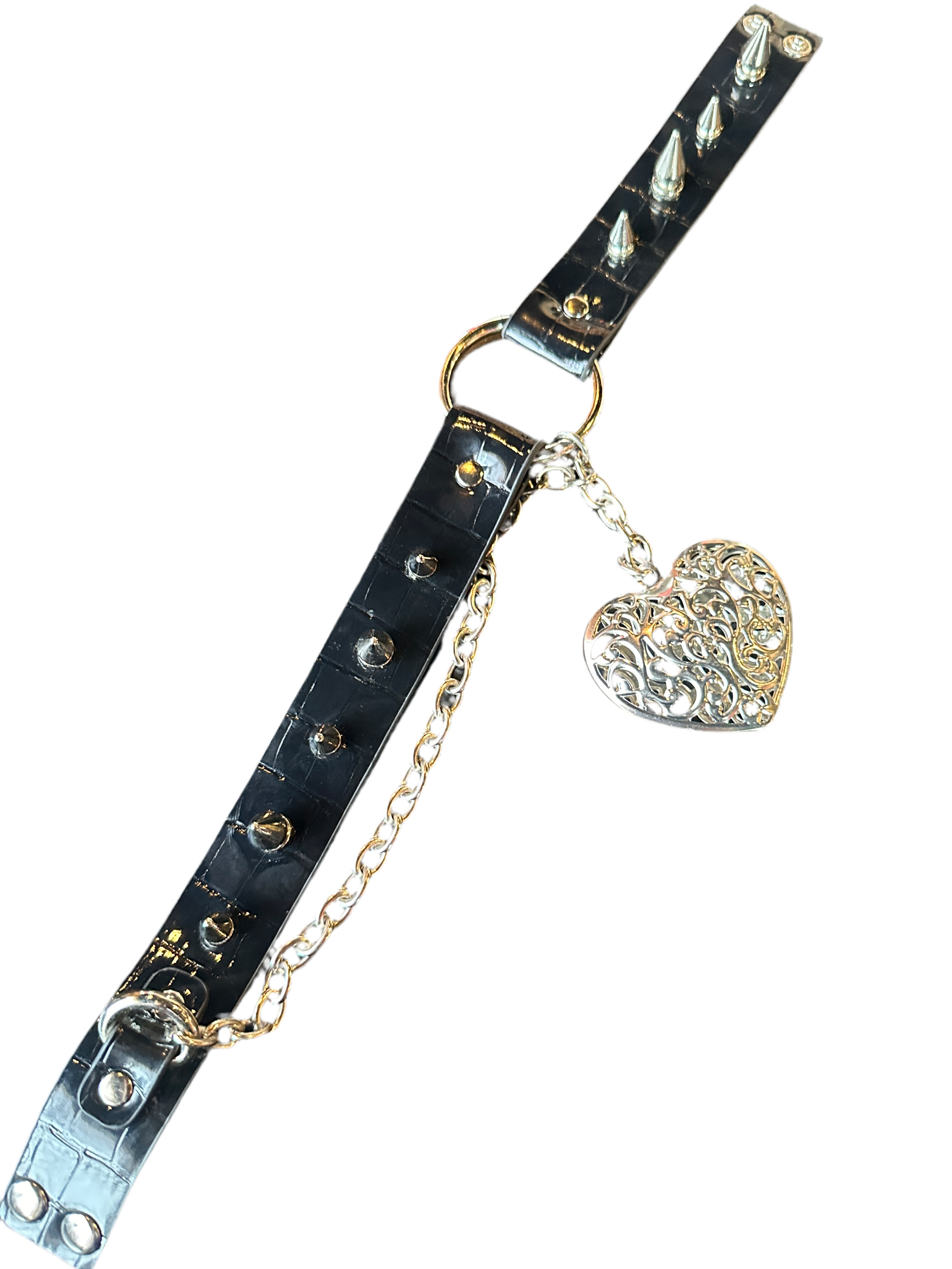 Soft Punk Heart Choker