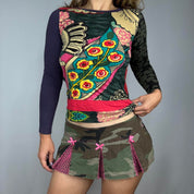 Desigual Embroidered Long Sleeve (XS)