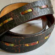 Vintage Martin dingman leather belt