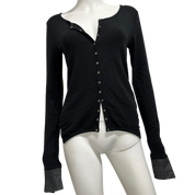 Vintage Grunge Cop Copine Longsleeve Top (S)