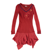 Burnt Orange Fall Fairy Dress (S/M)