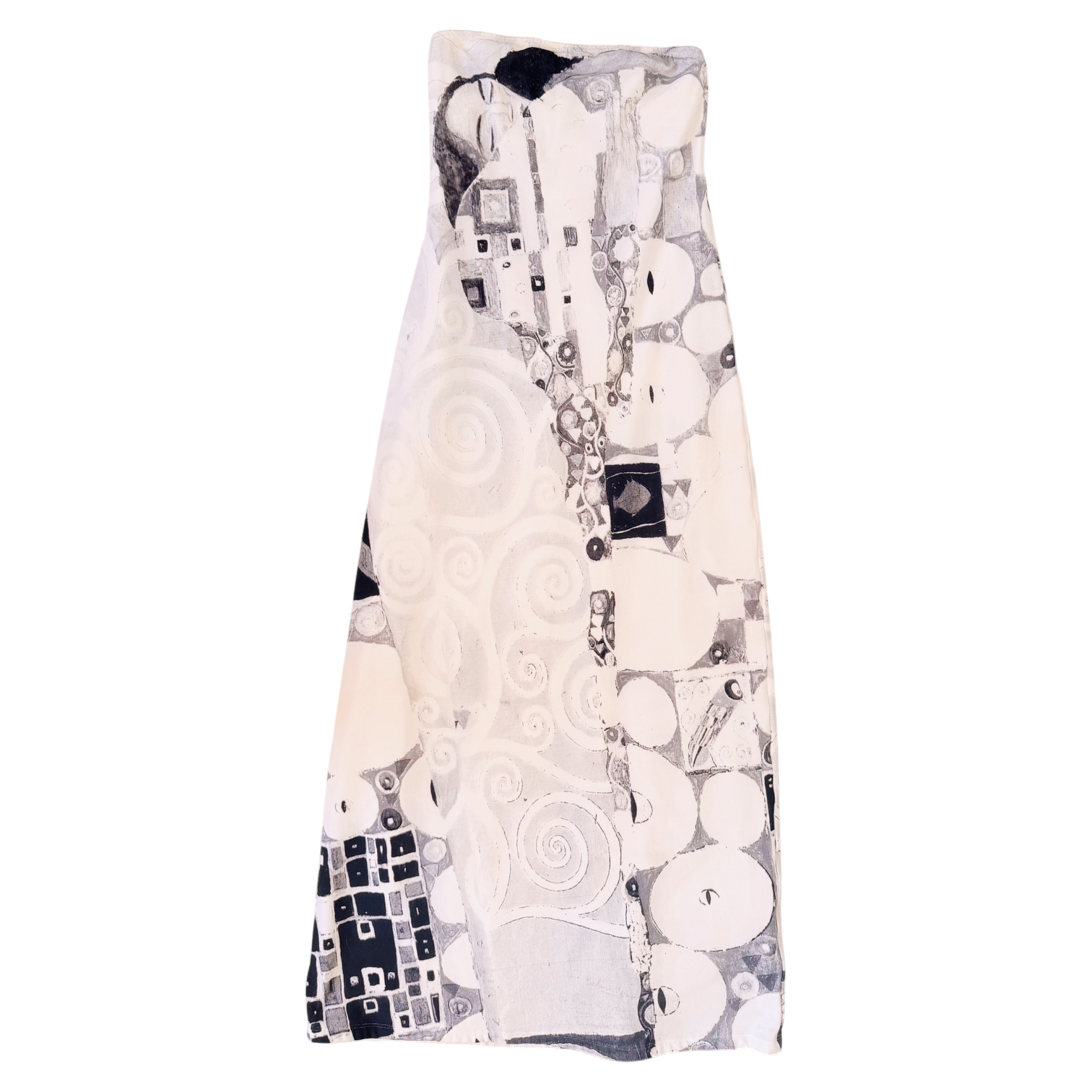 Rare Vintage Cosabella Graphic Maxi Dress (XS)