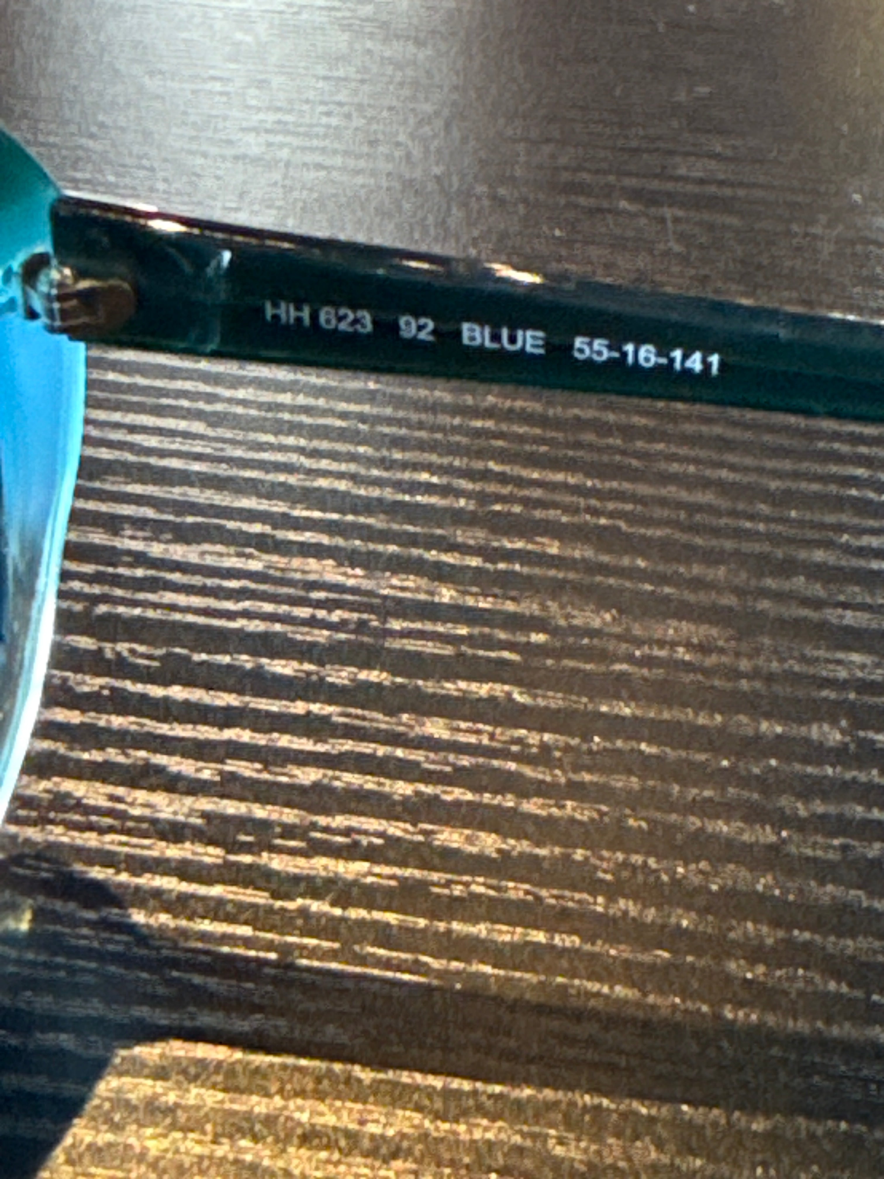 Halston Oversized Blue Oval
Sunglasses