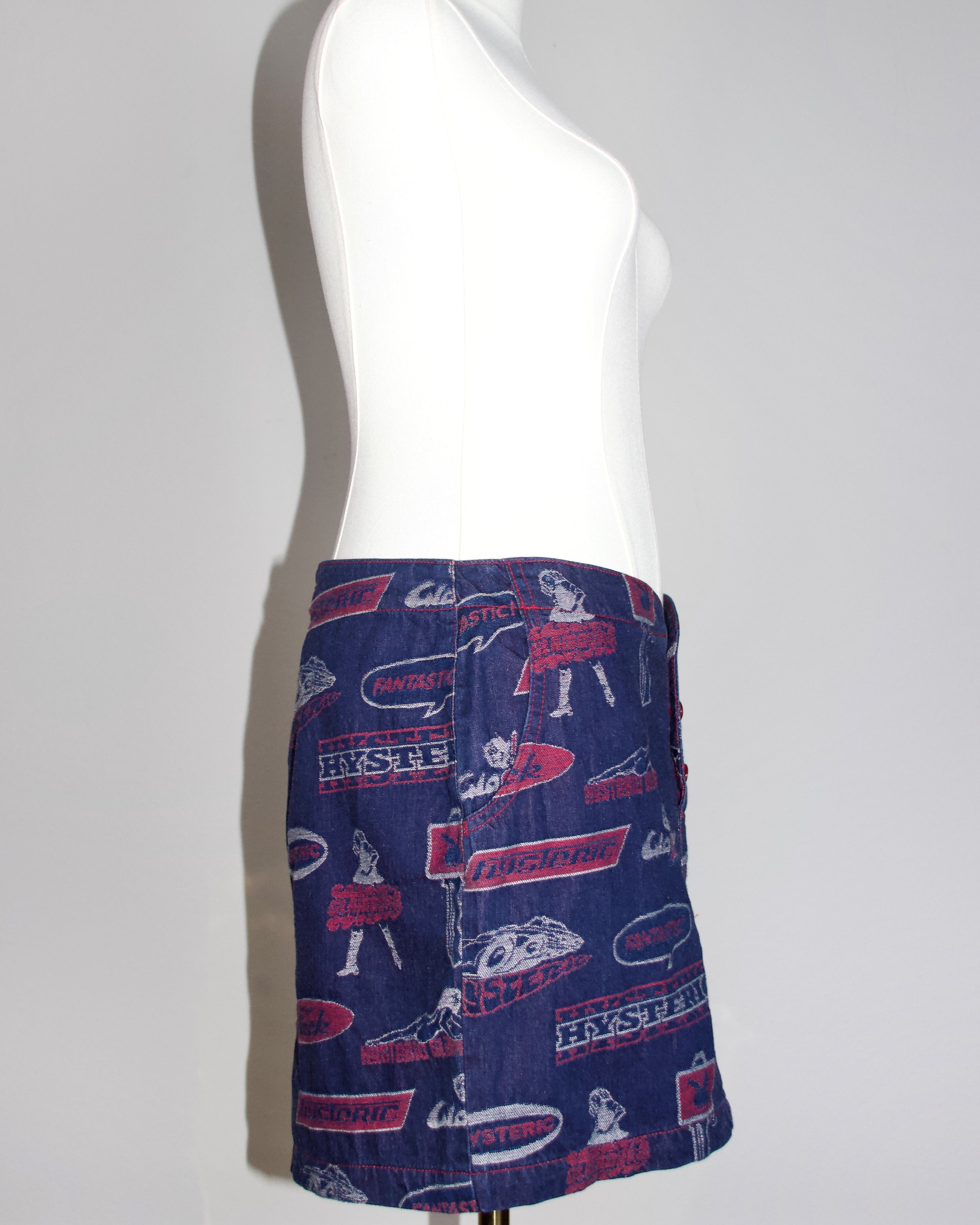 Y2K Hysteric Glamour Mini Skirt (S-M)