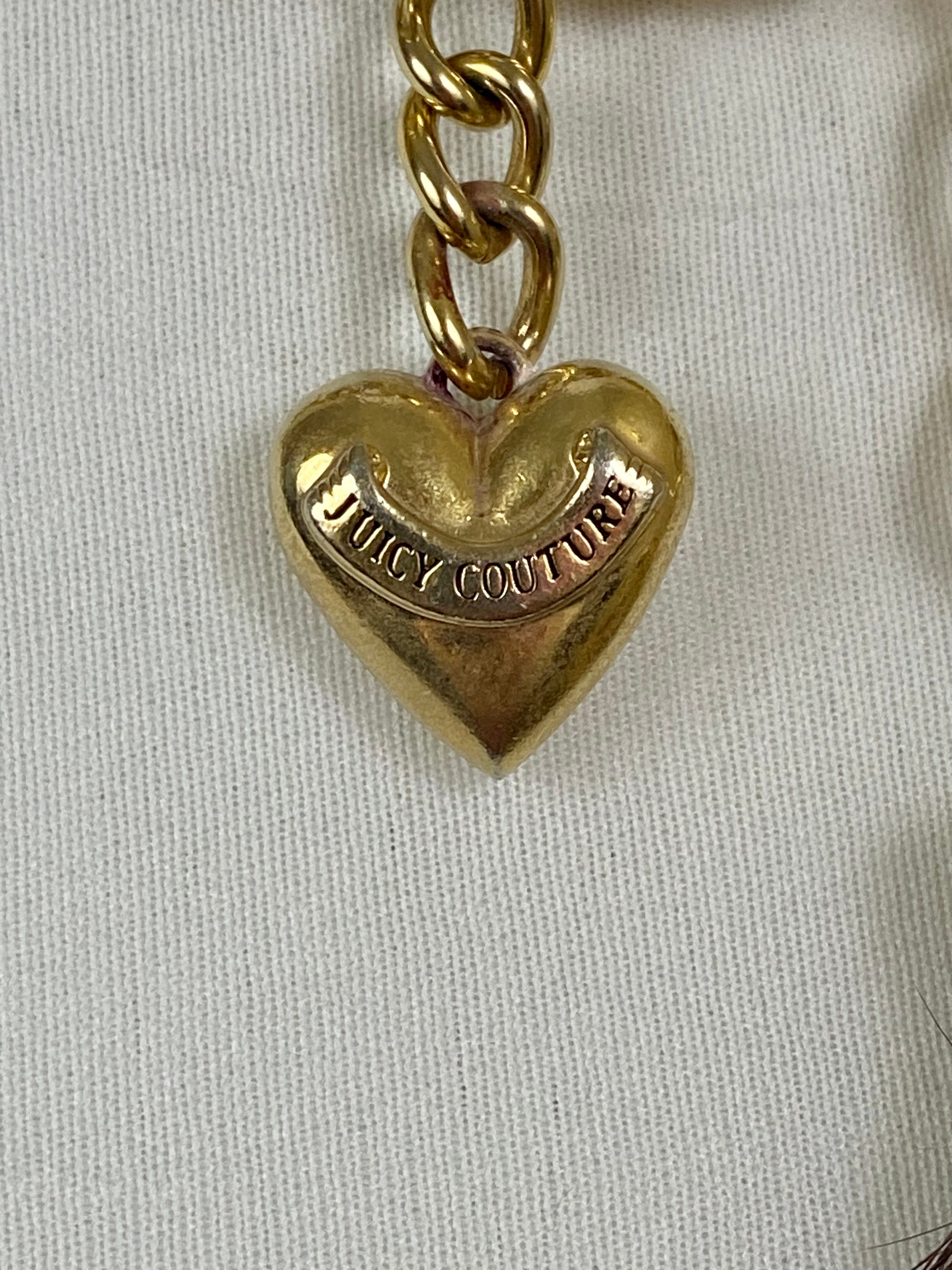 Reworked gold Juicy Couture choker