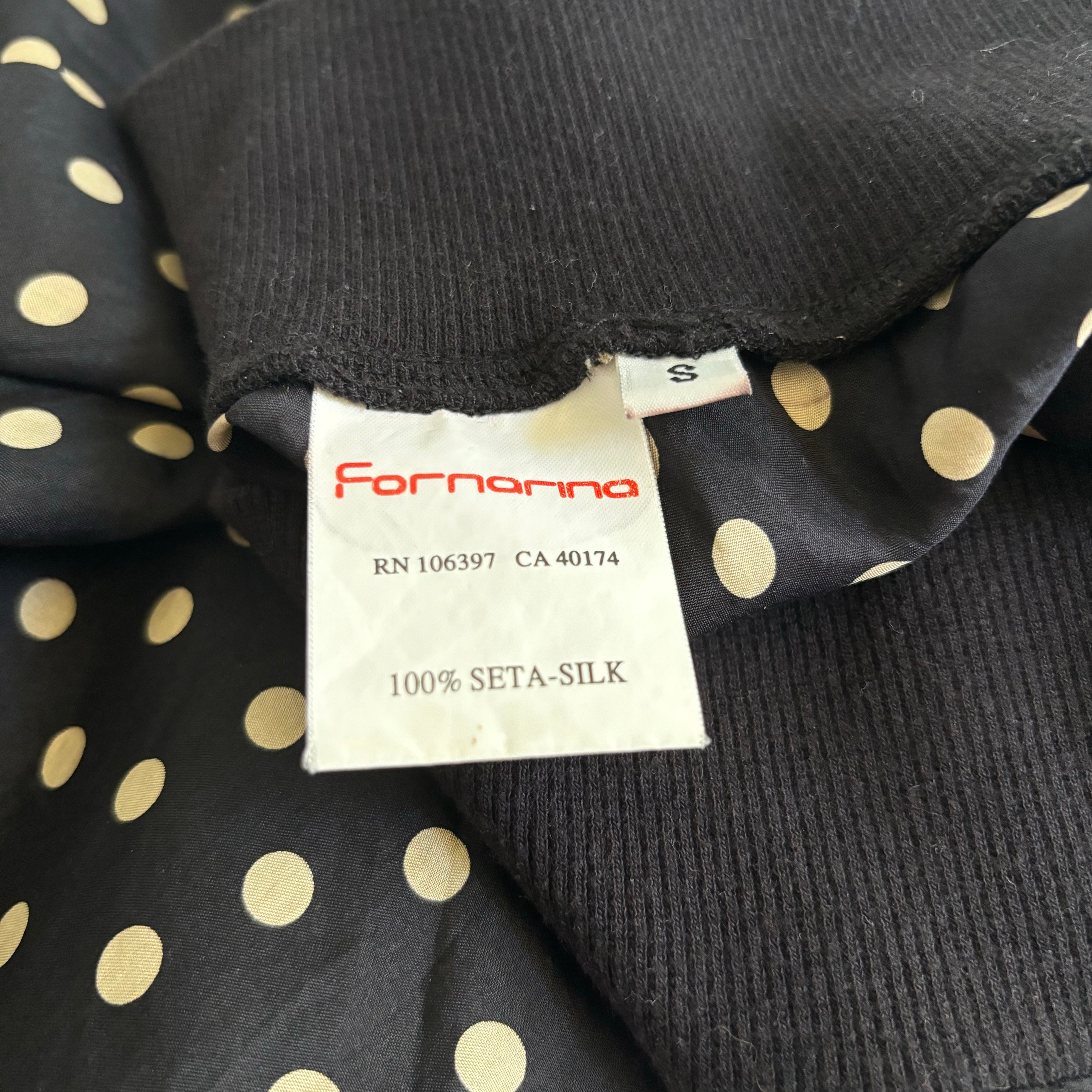 Fornarina Silk Polka Dot Set (S)