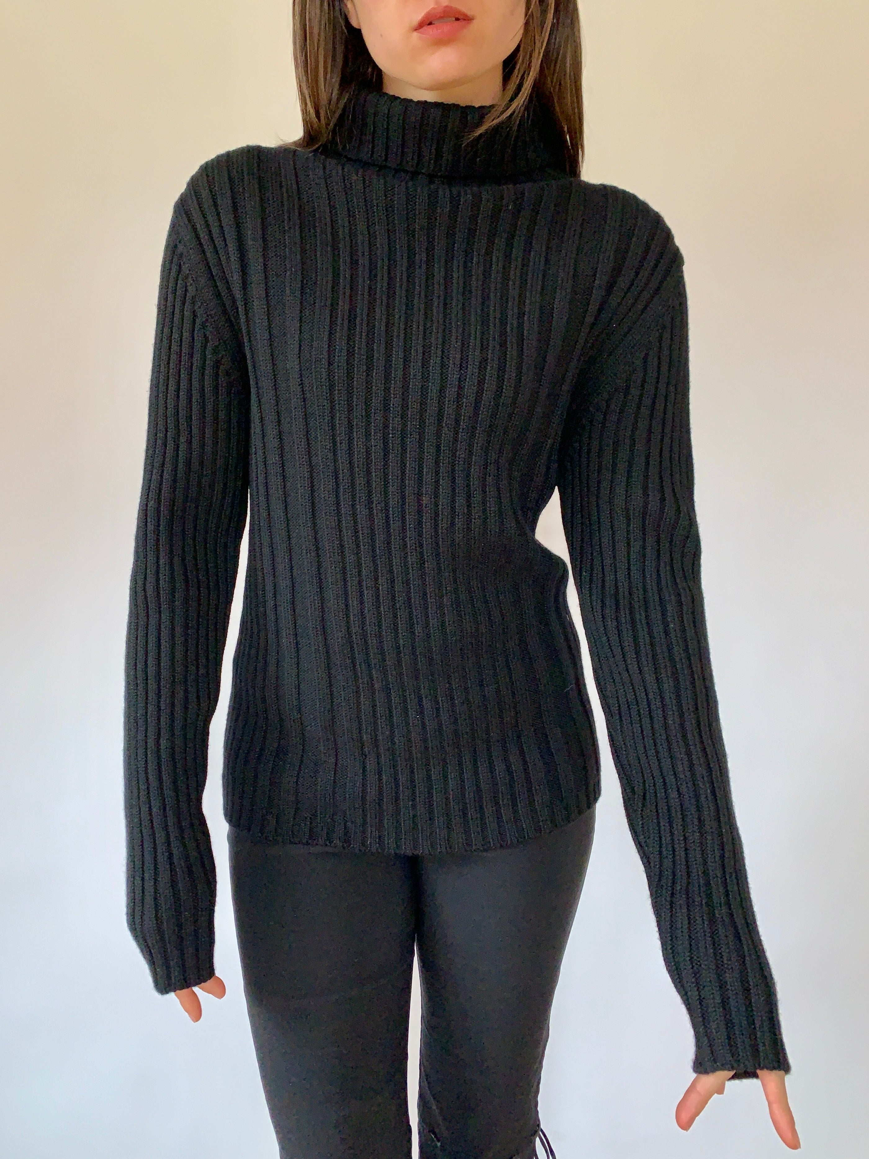 Vintage Merino Wool Sweater (XL)