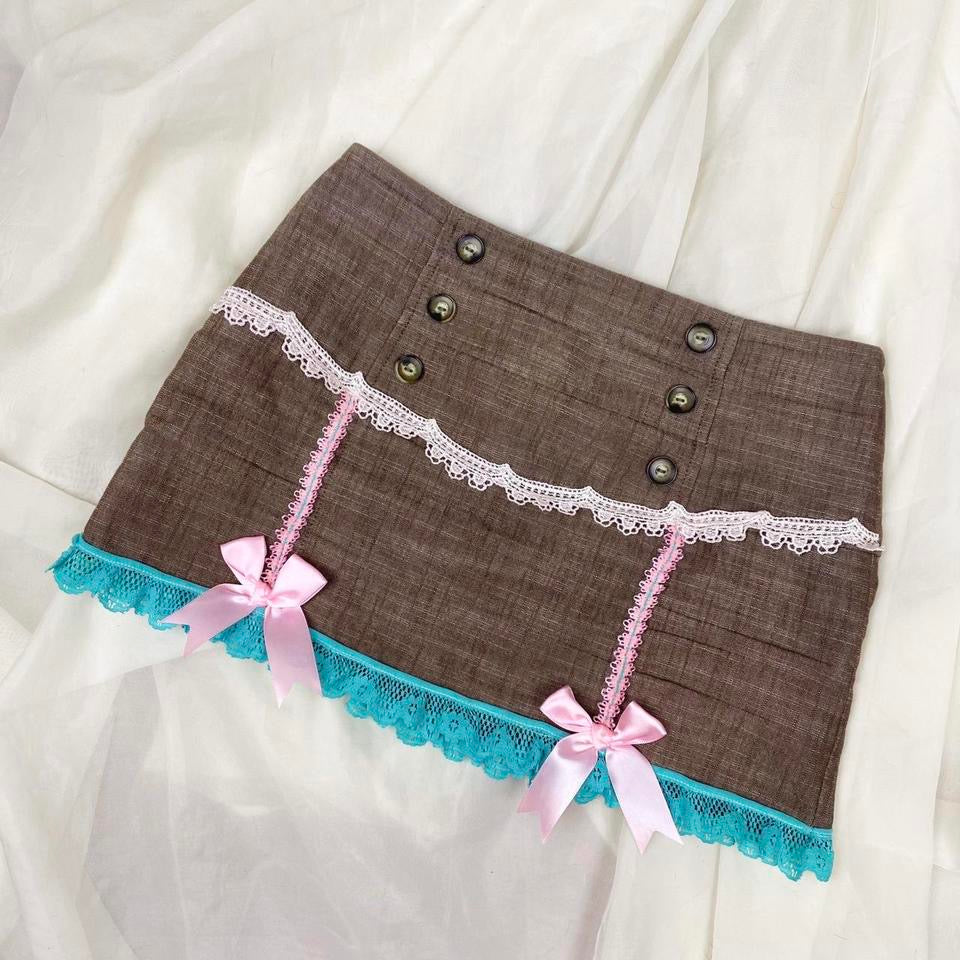 The Gingerbread Skirt (XS)