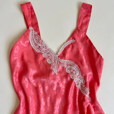 cult Vintage 80s corset top black lace pink ribbon bustier girdle