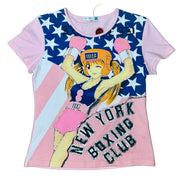 Glitter Anime Baby Tee (S/M)