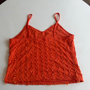 Orange Y2K Tank (L/XL)