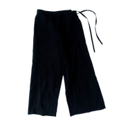 DKNY Linen Wrap Front Pants (S)