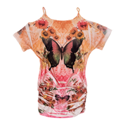 Early 2000s Butterfly Mini Dress (S)