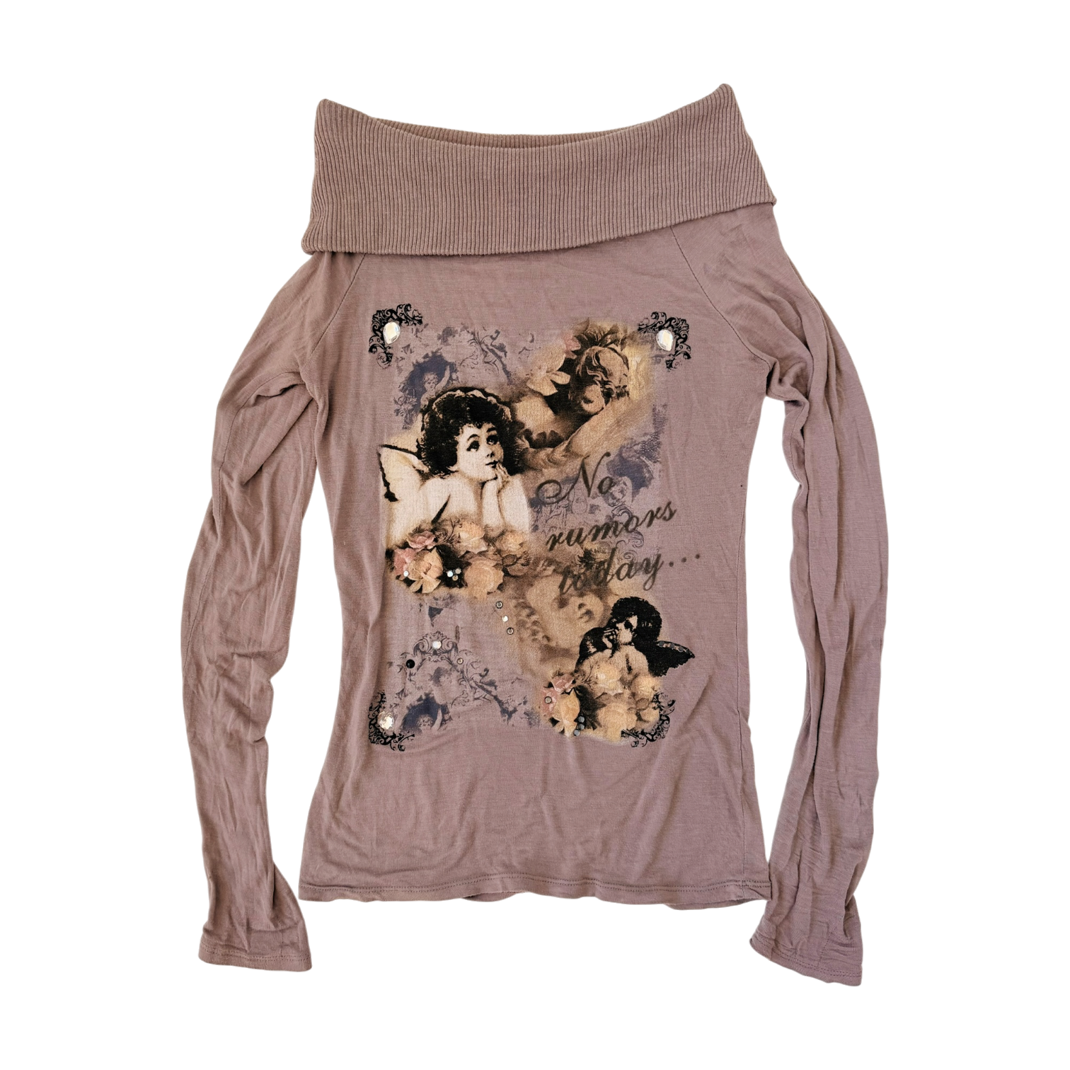 Italian Embellished Cherub Top (S)