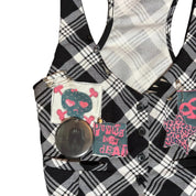 Plaid Patchwork Vest (s)