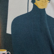 Vintage Custo Barcelona Graphic Print Longsleeve (S)