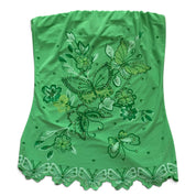 Y2K fairy butterfly beaded tube top (S/M)