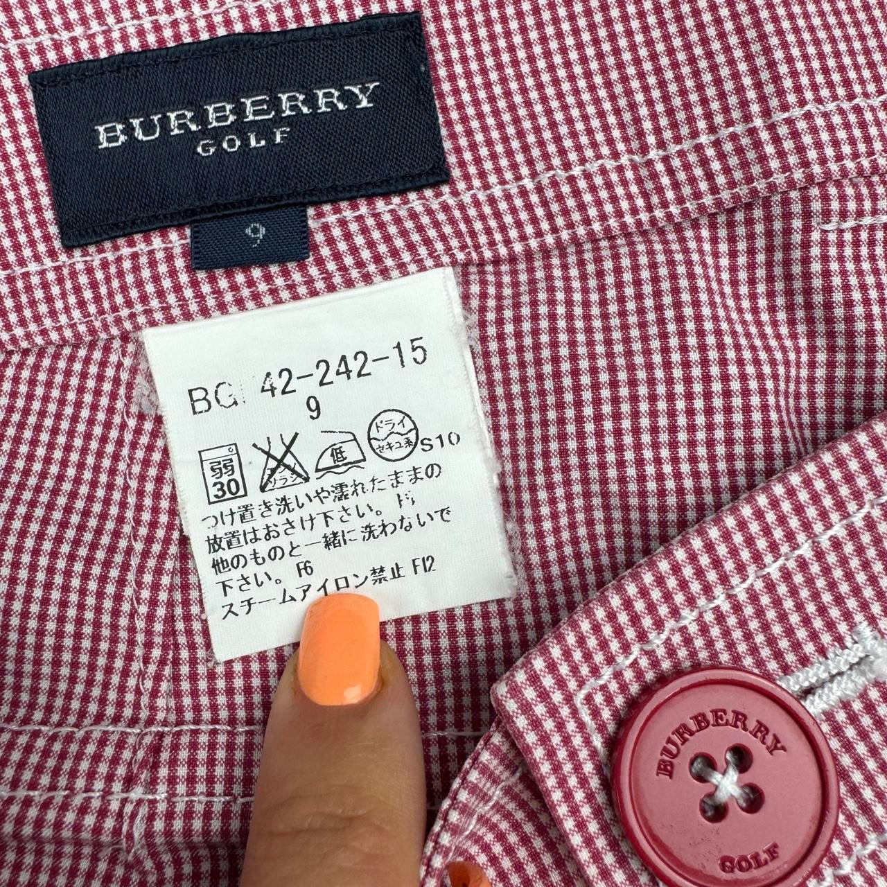 Burberry Golf Gingham Capris (M) – Holy Thrift
