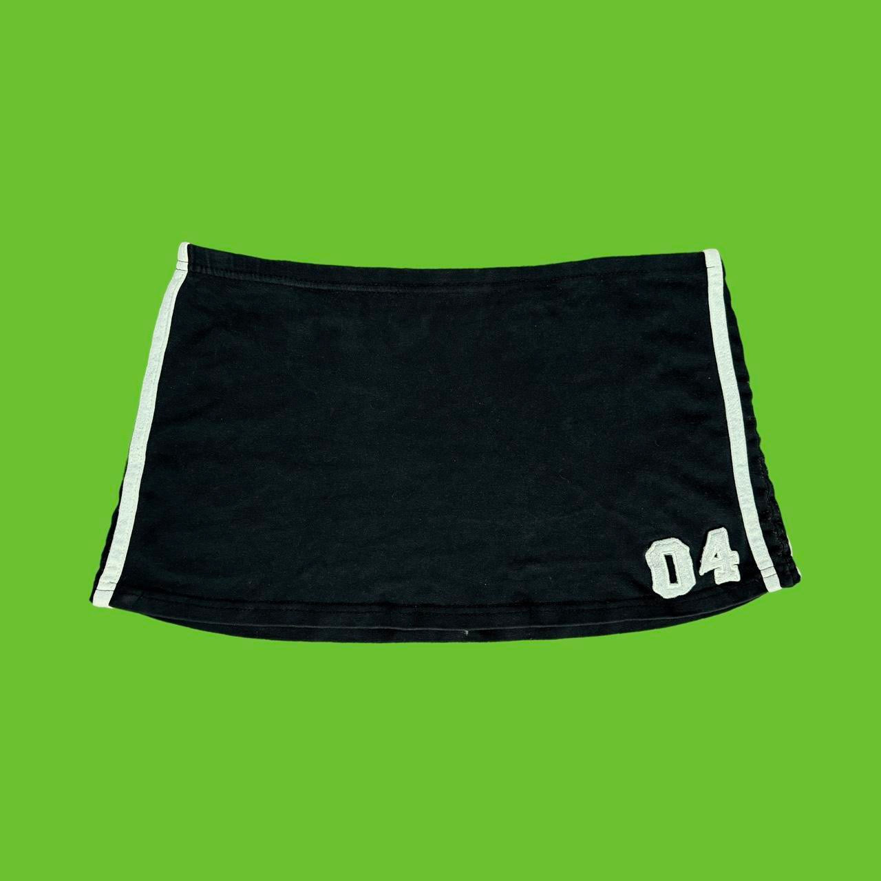 Y2K Sporty Micro Mini Skirt (L)