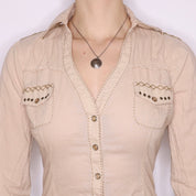 Y2K GUESS Cowgirl Blouse (M)