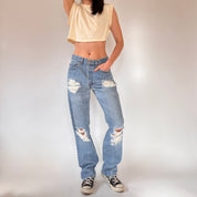 90s Levi’s Distressed 505 Jeans (M)