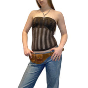 Vintage Subversive Basics Stretch Hole Bandeau Top (XS)