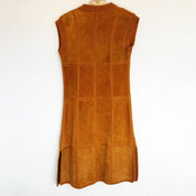 Vintage Leather Patchwork Duster (M)