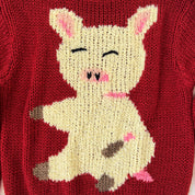 80s Piggy Sweater (L)