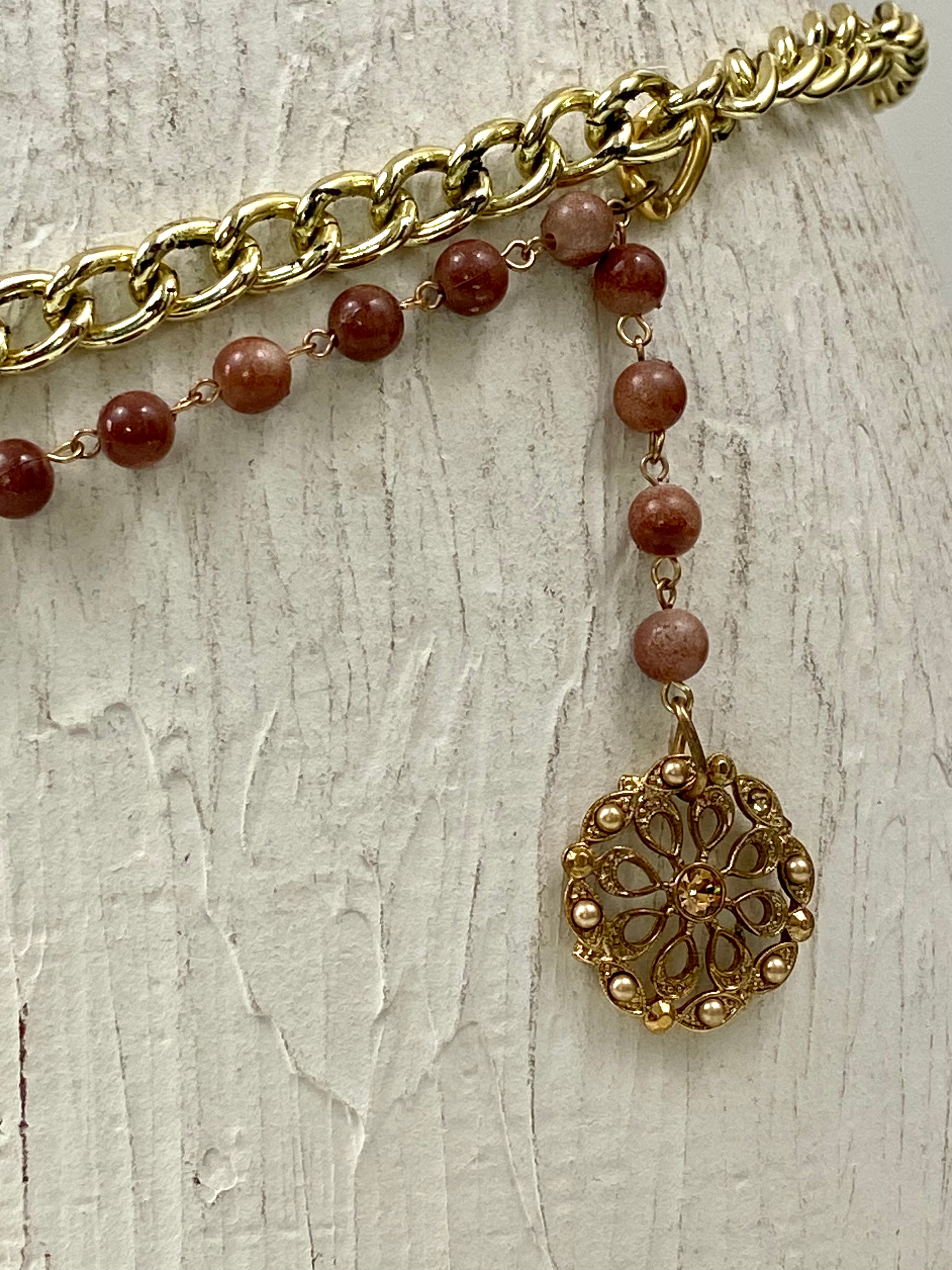 Layers of chains belt