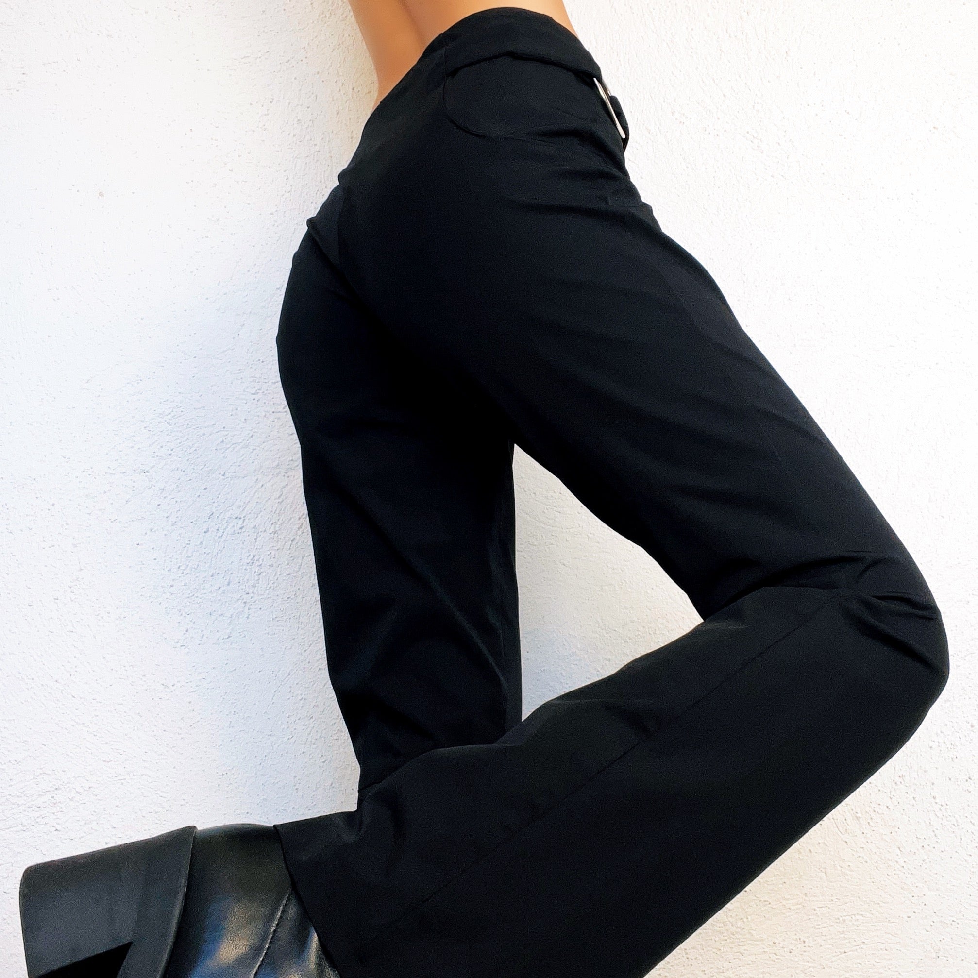 Black O-Ring Pants (S)