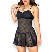 2000s Betsey Johnson Babydoll (M)