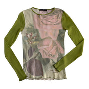 Cop Copine Rose Mesh Top (S/M)