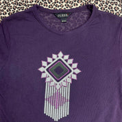 Vintage Guess Italian Mesh Long Sleeve (S)