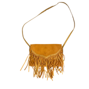 Vintage Old Topshop Suede Fringe Bag