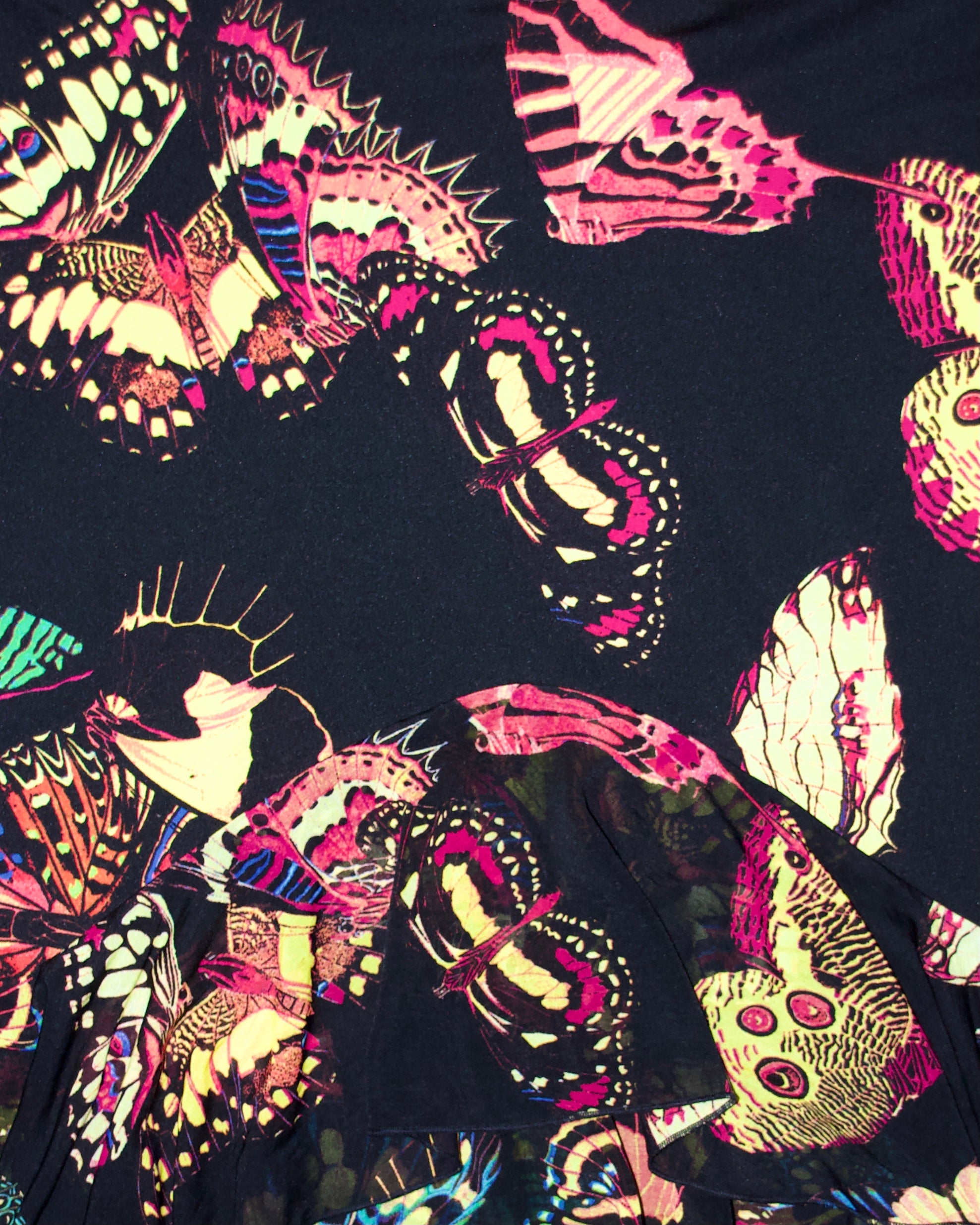 Y2K Euro Morgan de Toi Butterfly Skirt (M)