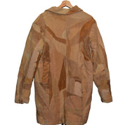 Vintage 90s Oversized Patchwork Suede Coat (M)