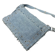 Deadstock Denim Messenger Bag