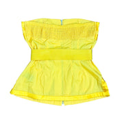 Bebe Yellow Cargo Tube Top (L)