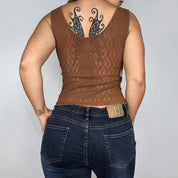 Doily Detail Lace Cami (M)