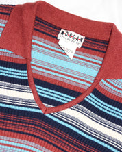 Y2K Morgan de Toi Ribbed Knit Top (S)