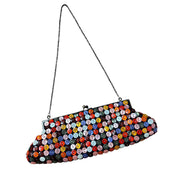 Y2K Button-Embellished Mini Bag