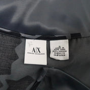 Y2K ARMANI EXCHANGE Gray Midi Skirt (S)