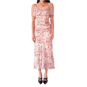 90s Bias Cut Floral Dress (L/XL)