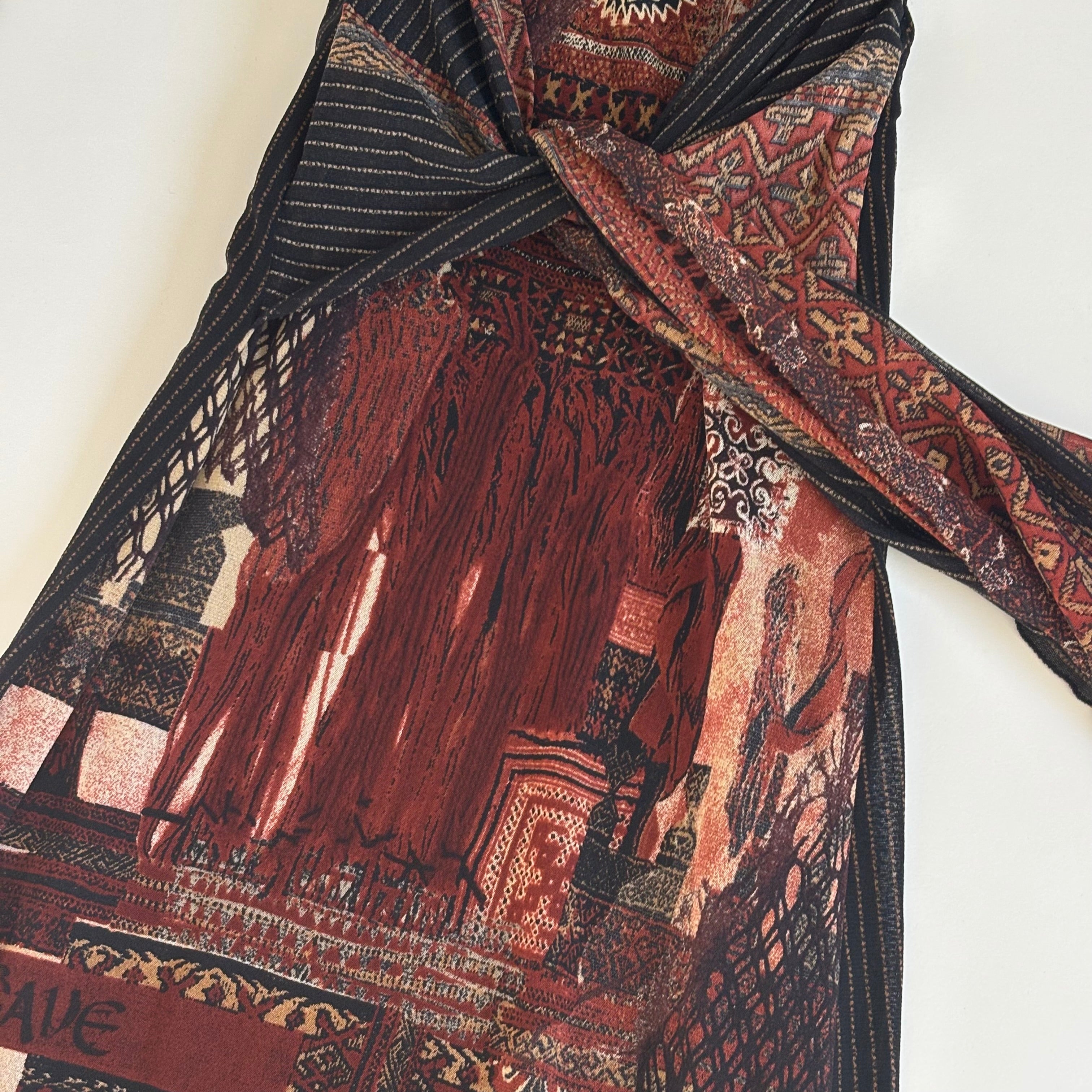 Save the Queen Mesh Back Dress (XS/S)