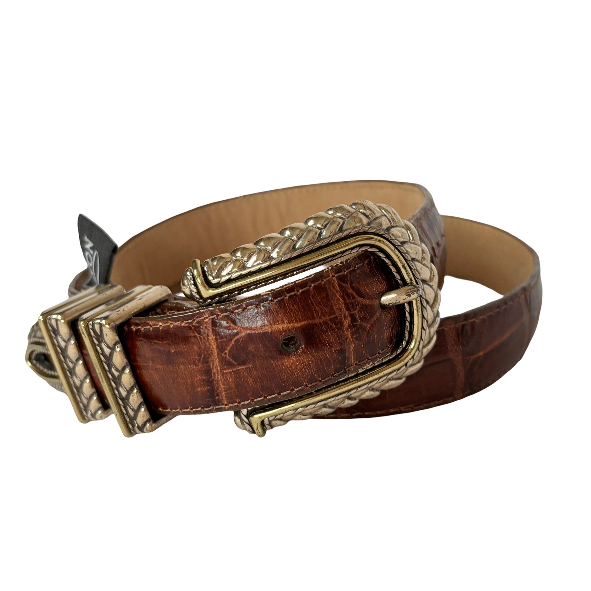 90s Leather Belt (S/M)